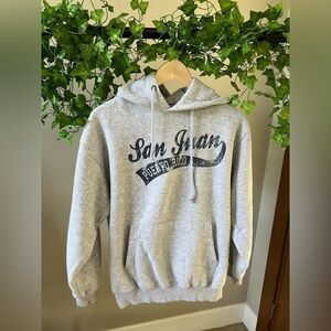 San Juan Puerto Rico Gray hoodie